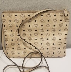 Gently used MCM Crossbody/clutch